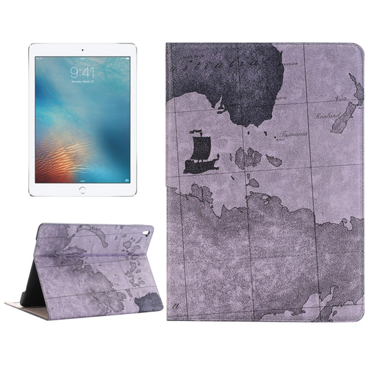 Map Pattern Horizontal Flip Leather Case with Holder & Card Slots & Wallet for iPad Pro 9.7 inch, Random Pattern Delivery - iPad Pro 9.7 inch Cases by buy2fix | Online Shopping UK | buy2fix