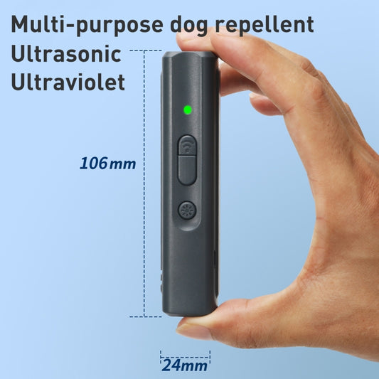 N11 Ultrasonic Dog Repeller with UV Flashlight (Black) - Training Aids by buy2fix | Online Shopping UK | buy2fix