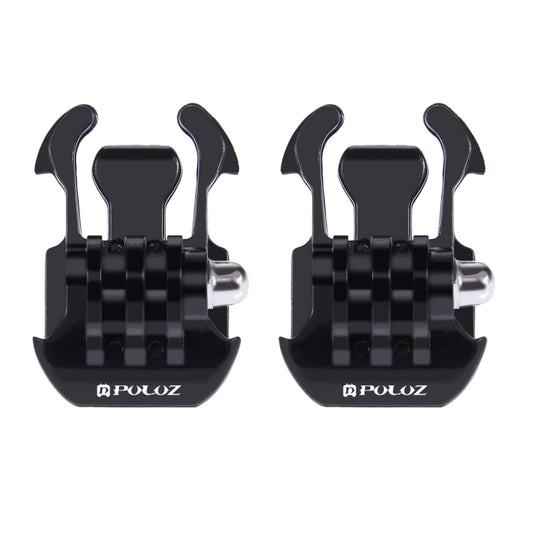2 PCS PULUZ Horizontal Surface Quick Release Buckle for GoPro, Insta360, DJI and Other Action Cameras - Connection Mount by PULUZ | Online Shopping UK | buy2fix