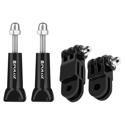 PULUZ Adjustable 3-Way Pivot Arm with 2 Long Screws for PULUZ Action Sports Cameras Jaws Flex Clamp Mount for GoPro, Insta360, DJI and Other Action Cameras - Connection Mount by PULUZ | Online Shopping UK | buy2fix
