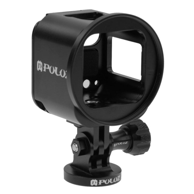 PULUZ Housing Shell CNC Aluminum Alloy Protective Cage Kit with Metal Wrench & Lens Cap & Screw & Tripod Adapter for GoPro HERO5 Session /HERO4 Session /HERO Session(Black) by PULUZ