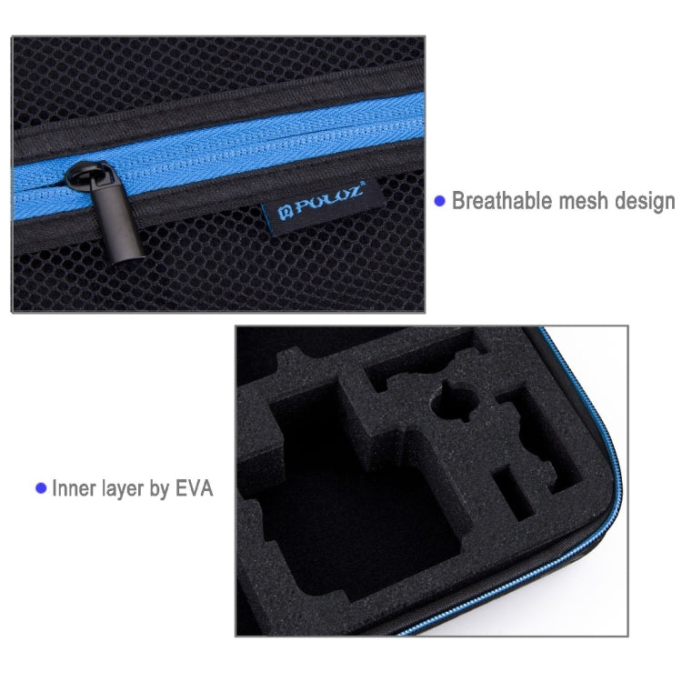 PULUZ Camouflage Pattern Waterproof Carrying and Travel Case for for GoPro, Insta360, DJI and Other Action Cameras Accessories, Large Size: 32cm x 22cm x 7cm by PULUZ