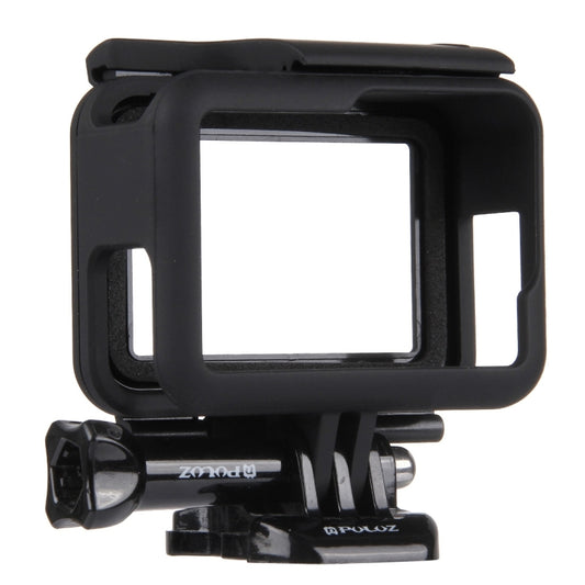 PULUZ ABS Plastic Housing Shell Frame Mount Protective Case Cage with Pedestal and Long Screw for GoPro HERO(2018) /7 Black /6 /5 - Protective Frame by PULUZ | Online Shopping UK | buy2fix