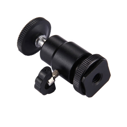 PULUZ Cold Shoe Tripod Head 1/4 inch Tripod Screw Head with Lock - Tripod Heads by PULUZ | Online Shopping UK | buy2fix