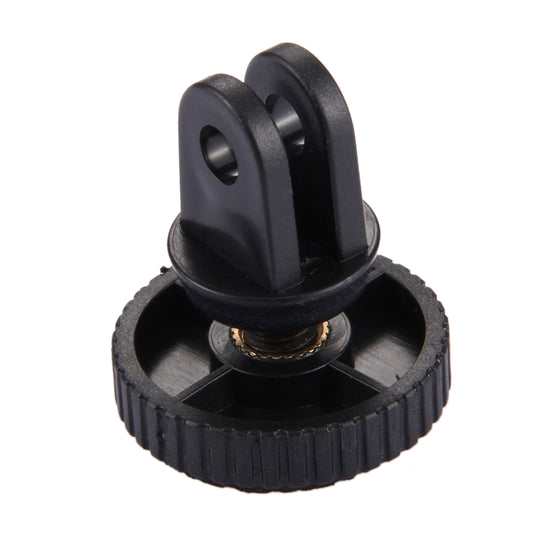 PULUZ 1/4 inch Screw Tripod Mount Adapter for GoPro, Insta360, DJI and Other Action Cameras 5mm Diameter Screw Hole, 3.3cm Diameter - Connection Mount by PULUZ | Online Shopping UK | buy2fix