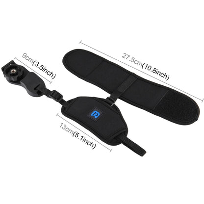 PULUZ Soft Neoprene Hand Grip Wrist Strap with 1/4 inch Screw Plastic Plate for SLR / DSLR Cameras - Camera Strap by PULUZ | Online Shopping UK | buy2fix
