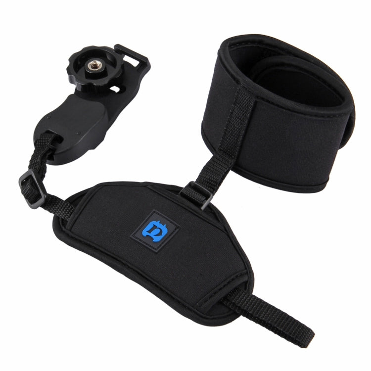 PULUZ Soft Neoprene Hand Grip Wrist Strap with 1/4 inch Screw Plastic Plate for SLR / DSLR Cameras - Camera Strap by PULUZ | Online Shopping UK | buy2fix