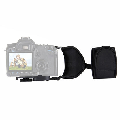 PULUZ Soft Neoprene Hand Grip Wrist Strap with 1/4 inch Screw Plastic Plate for SLR / DSLR Cameras - Camera Strap by PULUZ | Online Shopping UK | buy2fix