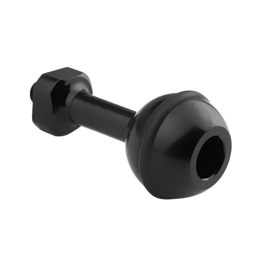 PULUZ 1/4 inch Screw Aluminum Ball Adapter Mount for GoPro, Insta360, DJI and Other Action Cameras, Diameter: 2.5cm(Black) - Connection Mount by PULUZ | Online Shopping UK | buy2fix