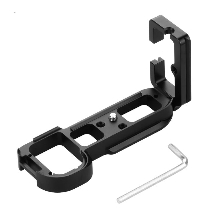 PULUZ 1/4 inch Vertical Shoot Quick Release L Plate Bracket Base Holder for Sony A7R / A7 / A7S(Black) - L-Bracket by PULUZ | Online Shopping UK | buy2fix