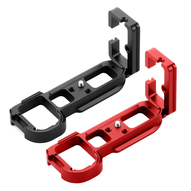 PULUZ 1/4 inch Vertical Shoot Quick Release L Plate Bracket Base Holder for Sony A7R / A7 / A7S(Black) - L-Bracket by PULUZ | Online Shopping UK | buy2fix