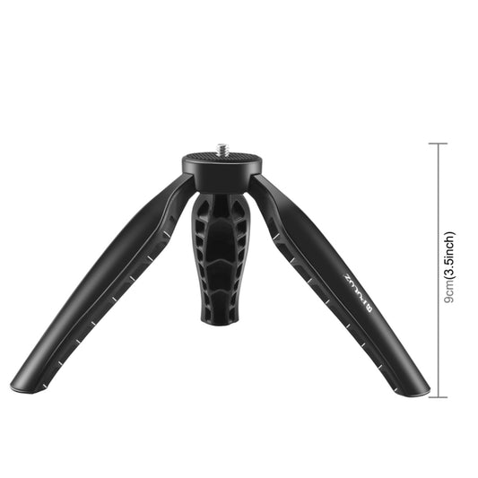 PULUZ Simple Mini ABS Desktop Tripod Mount with 1/4 inch Screw for DSLR & Digital Cameras, Working Height: 9cm(Black) - Tripods by PULUZ | Online Shopping UK | buy2fix