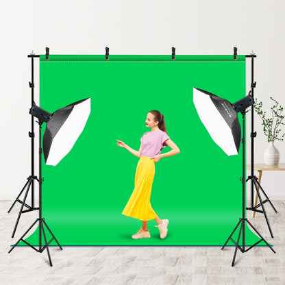 2 x 2m Photo Studio Background Support Stand Backdrop Crossbar Bracket(Black) - Support Stands by buy2fix | Online Shopping UK | buy2fix