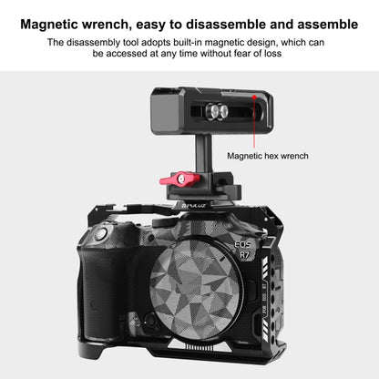 PULUZ Camera Top Handle Hand Grip for Camera Cage (Black) - Camera Stabilizer by PULUZ | Online Shopping UK | buy2fix