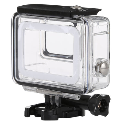 PULUZ 45m Underwater Waterproof Housing Diving Case for GoPro HERO7 Silver / HERO7 White, with Buckle Basic Mount & Screw(Transparent) - Waterproof Cases by PULUZ | Online Shopping UK | buy2fix