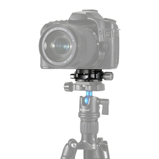 PULUZ Aluminum Alloy Quick Release Plate for Panoramic Head(Grey) - Quick Release Plate by PULUZ | Online Shopping UK | buy2fix