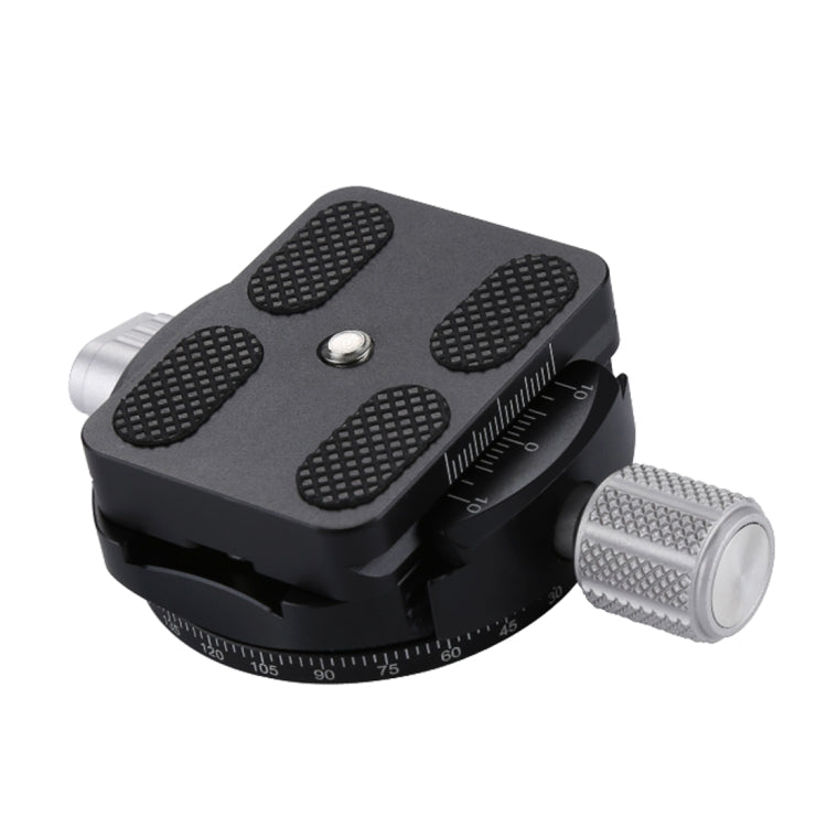 PULUZ Aluminum Alloy Quick Release Plate for Panoramic Head(Grey) - Quick Release Plate by PULUZ | Online Shopping UK | buy2fix