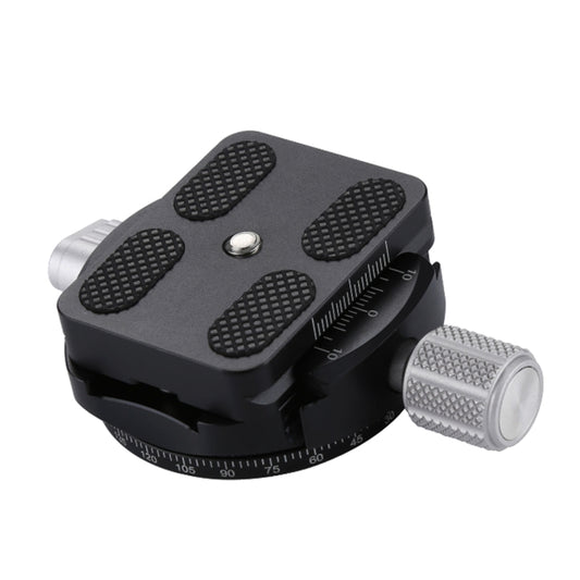 PULUZ Aluminum Alloy Quick Release Plate for Panoramic Head(Grey) - Quick Release Plate by PULUZ | Online Shopping UK | buy2fix