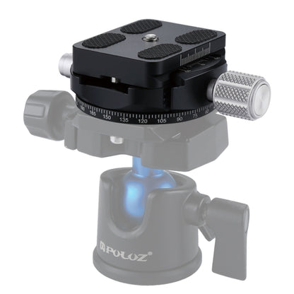 PULUZ Aluminum Alloy Quick Release Plate for Panoramic Head(Grey) - Quick Release Plate by PULUZ | Online Shopping UK | buy2fix