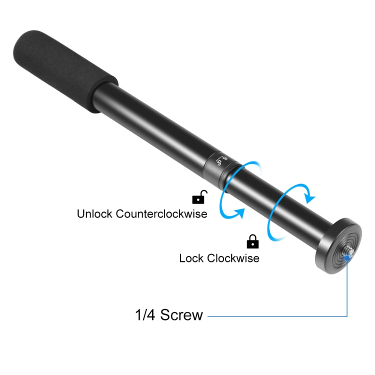 PULUZ  Handheld Adjustable Aluminum Alloy Tripod Mount Monopod Extension Central Shaft Rod - Monopods by PULUZ | Online Shopping UK | buy2fix