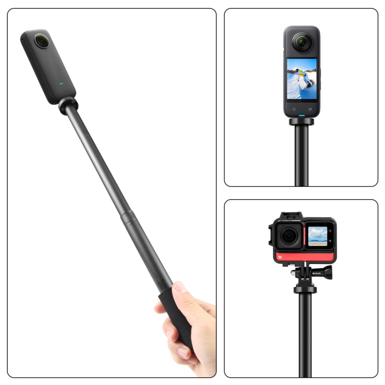 PULUZ  Handheld Adjustable Aluminum Alloy Tripod Mount Monopod Extension Central Shaft Rod - Monopods by PULUZ | Online Shopping UK | buy2fix
