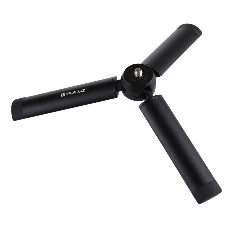 PULUZ Mini Pocket Metal Desktop Tripod Mount with 1/4 inch Screw for DSLR & Digital Cameras, Load: 10kg - Tripods by PULUZ | Online Shopping UK | buy2fix