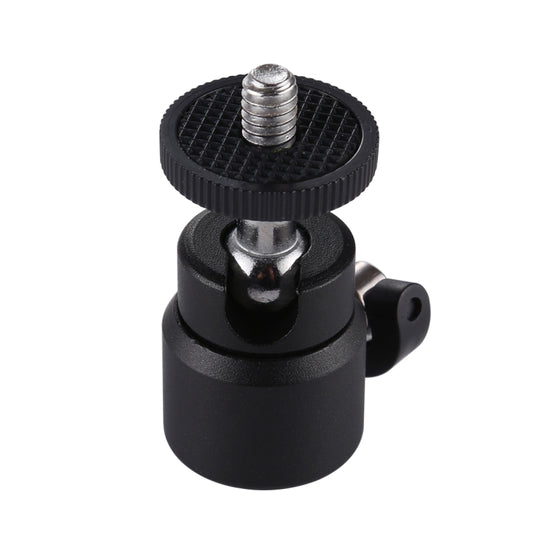 PULUZ 1/4 inch Screw Metal Tripod Ball Head Adapter with Lock - Tripod Heads by PULUZ | Online Shopping UK | buy2fix