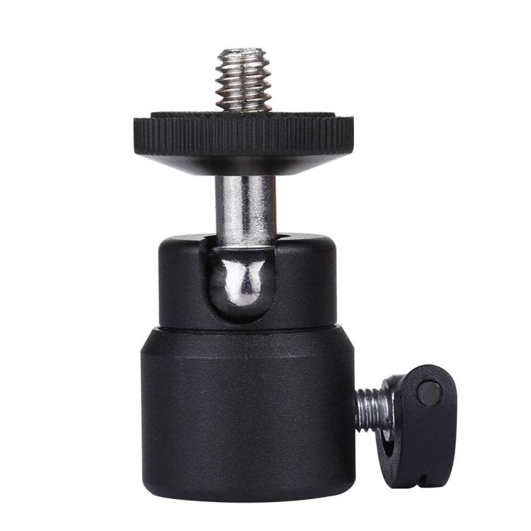 PULUZ 1/4 inch Screw Metal Tripod Ball Head Adapter with Lock - Tripod Heads by PULUZ | Online Shopping UK | buy2fix
