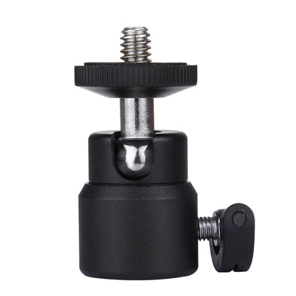 PULUZ 1/4 inch Screw Metal Tripod Ball Head Adapter with Lock - Tripod Heads by PULUZ | Online Shopping UK | buy2fix