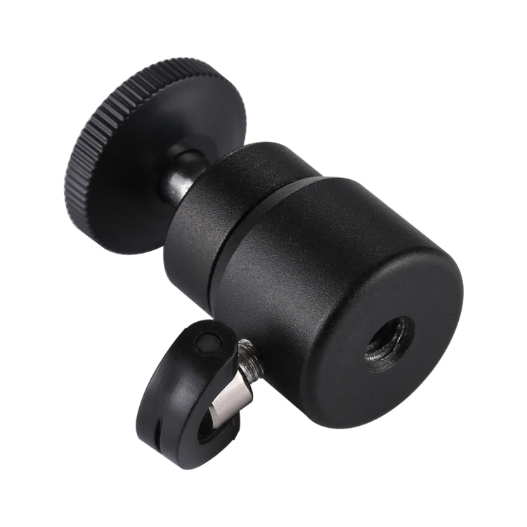 PULUZ 1/4 inch Screw Metal Tripod Ball Head Adapter with Lock - Tripod Heads by PULUZ | Online Shopping UK | buy2fix