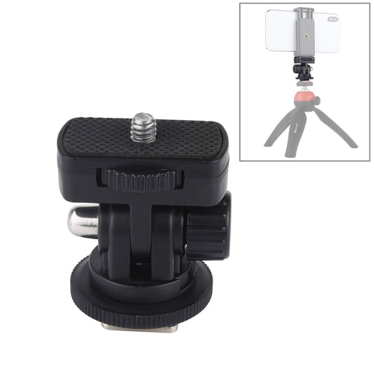 PULUZ 1/4 inch Screw Thread Cold Shoe Tripod Mount Adapter - Connection Mount by PULUZ | Online Shopping UK | buy2fix