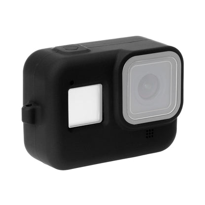 PULUZ Silicone Protective Case Cover with Wrist Strap for GoPro HERO8 Black(Black) by PULUZ