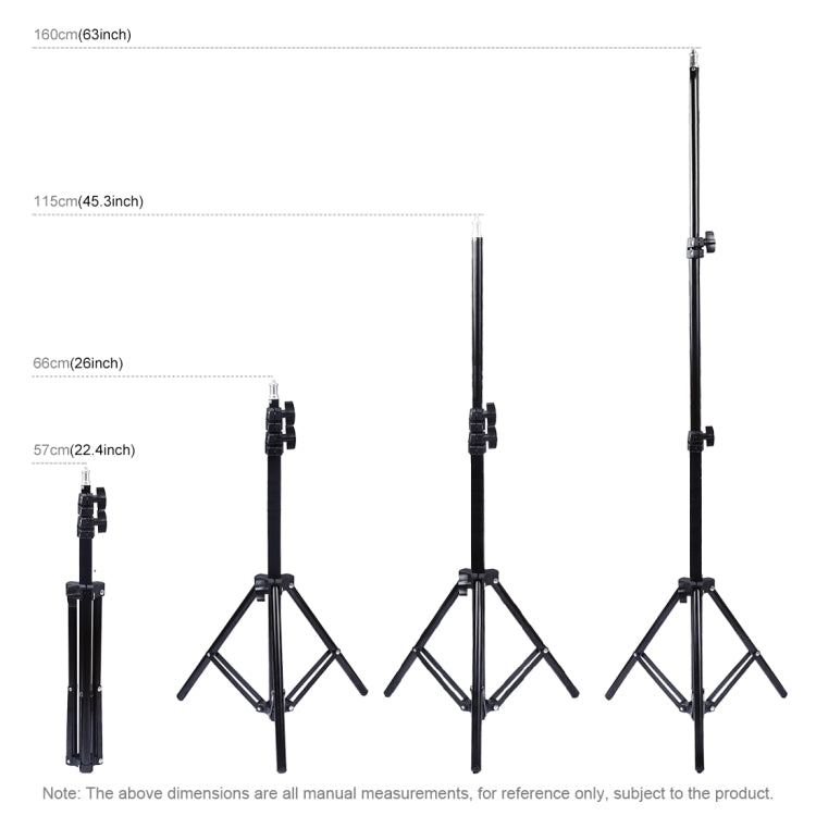 PULUZ 1.6m Height Tripod Mount Holder for Vlogging Video Light  Live Broadcast Kits - Tripods by PULUZ | Online Shopping UK | buy2fix