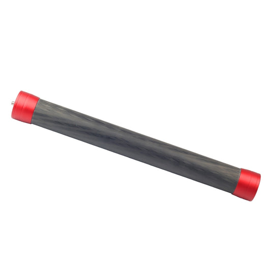 PULUZ Carbon Fiber Extension Monopod Pole Rod Extendable Stick for DJI / MOZA / Feiyu V2 / Zhiyun G5 / SPG Gimbal, Length: 35cm(Red) - Others by buy2fix | Online Shopping UK | buy2fix