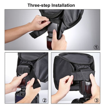 PULUZ Foldable Soft Flash Light Diffuser Softbox Cover, Size: 23cm x 23cm -  by PULUZ | Online Shopping UK | buy2fix