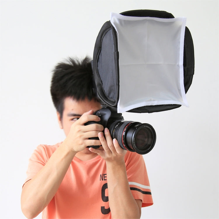 PULUZ Foldable Soft Flash Light Diffuser Softbox Cover, Size: 23cm x 23cm -  by PULUZ | Online Shopping UK | buy2fix