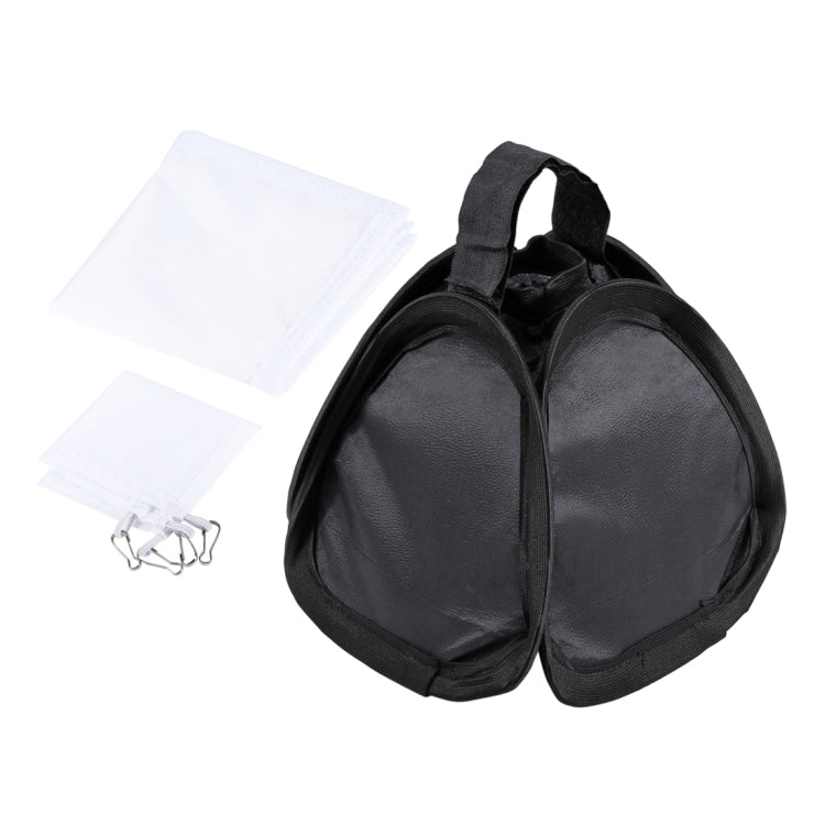 PULUZ Foldable Soft Flash Light Diffuser Softbox Cover, Size: 23cm x 23cm -  by PULUZ | Online Shopping UK | buy2fix