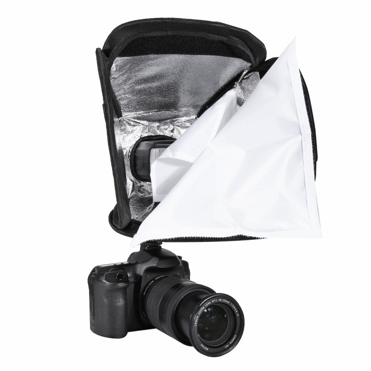 PULUZ Foldable Soft Flash Light Diffuser Softbox Cover, Size: 23cm x 23cm -  by PULUZ | Online Shopping UK | buy2fix