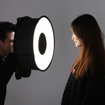 PULUZ 45cm Round Style Macro and Portrait Softbox SpeedLite Flash Light Foldable Diffuser -  by PULUZ | Online Shopping UK | buy2fix