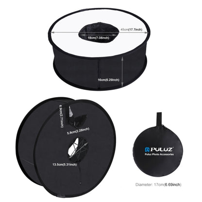 PULUZ 45cm Round Style Macro and Portrait Softbox SpeedLite Flash Light Foldable Diffuser -  by PULUZ | Online Shopping UK | buy2fix
