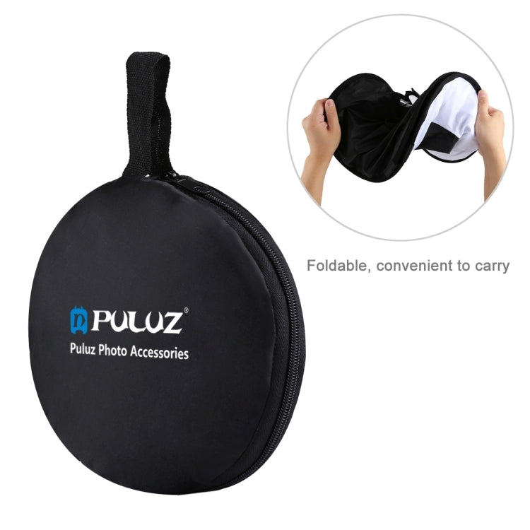 PULUZ 45cm Round Style Macro and Portrait Softbox SpeedLite Flash Light Foldable Diffuser -  by PULUZ | Online Shopping UK | buy2fix