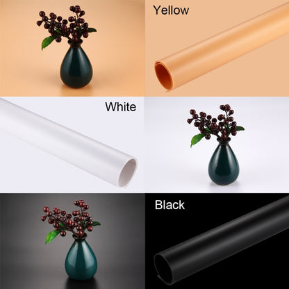 PULUZ Photography Background PVC Paper Kits for Studio Tent Box, Size: 121cm x 58cm(Black) by buy2fix