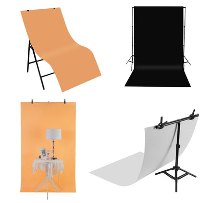 PULUZ Photography Background PVC Paper Kits for Studio Tent Box, Size: 121cm x 58cm(Black) by buy2fix