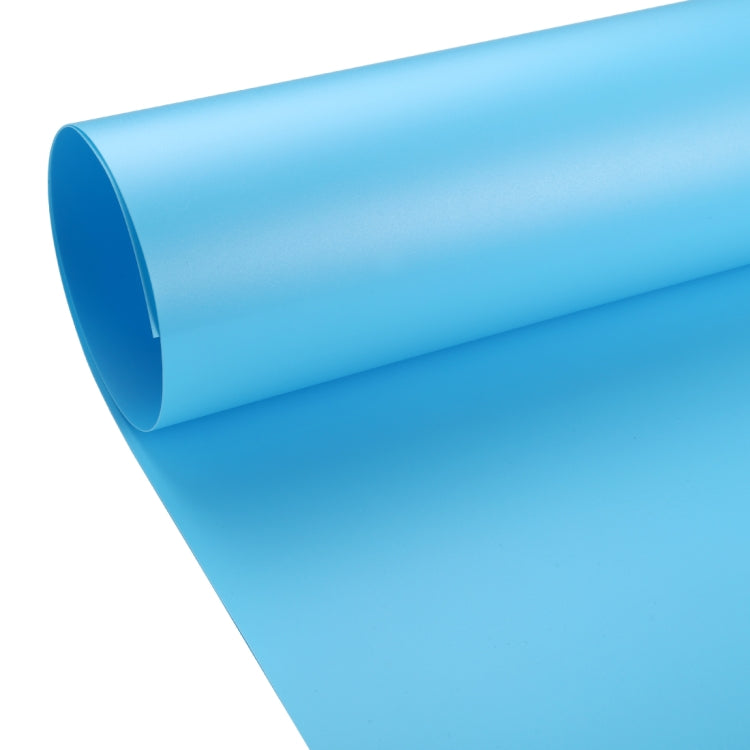 PULUZ Photography Background PVC Paper Kits for Studio Tent Box, Size: 121cm x 58cm(Blue) by PULUZ