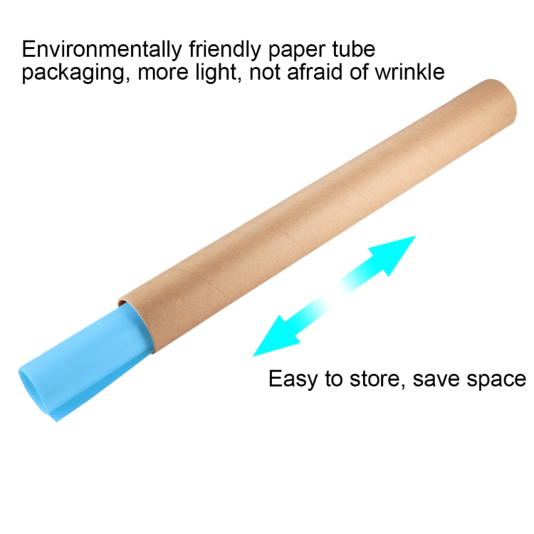 PULUZ Photography Background PVC Paper Kits for Studio Tent Box, Size: 121cm x 58cm(Blue) by PULUZ
