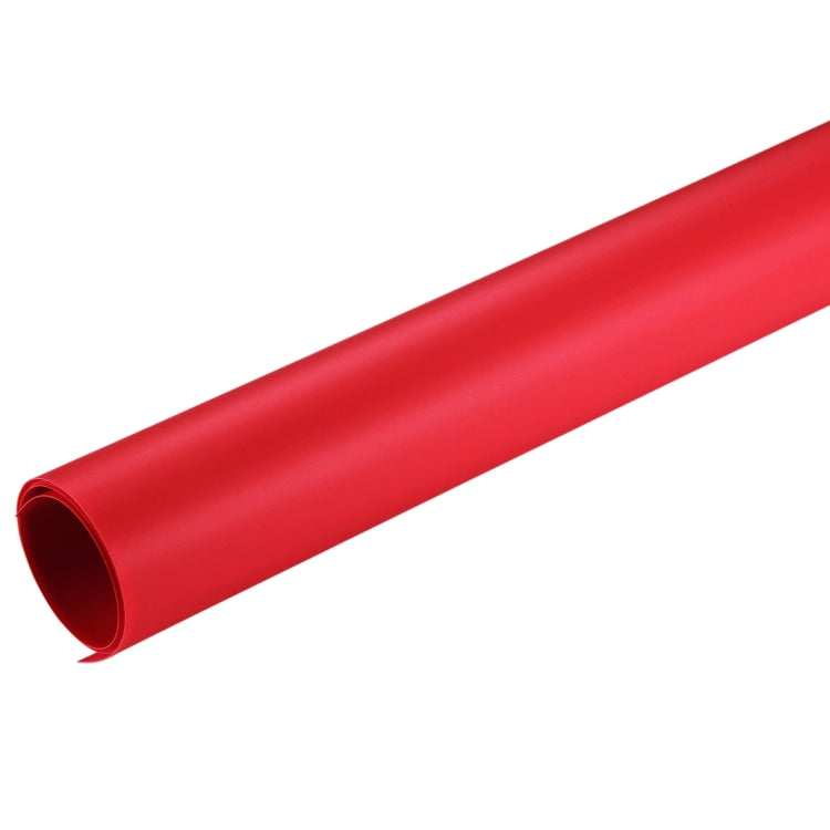 PULUZ Photography Background PVC Paper Kits for Studio Tent Box, Size: 121cm x 58cm(Red) by PULUZ