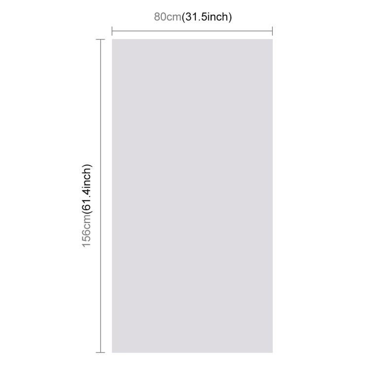 PULUZ Photography Background PVC Paper Kits for Studio Tent Box, Size: 156cm x 80cm(White) - Solid Color by PULUZ | Online Shopping UK | buy2fix