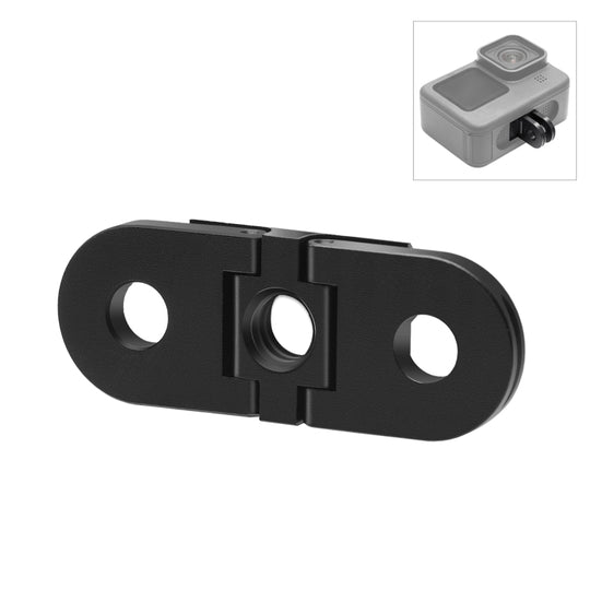 Adaptateur de montage pour trépied à doigt pliable PULUZ pour GoPro Hero11 Black / HERO10 Black / HERO9 Black / HERO8 Black / Max (noir)