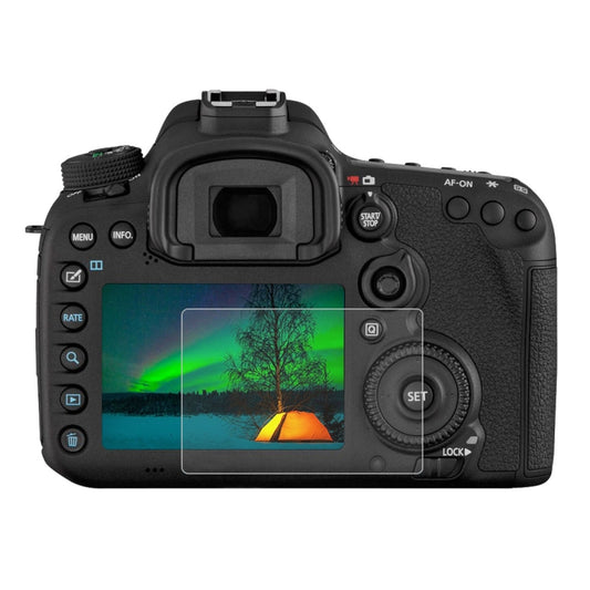 PULUZ 2.5D 9H Tempered Glass Film for Canon EOS 7D Mark II / 7D / N2 / PSN / Nikon V1 / P520 / S9400 / S680 / COOLPIX S6500 / S5200 / Samsung WB35F / OLYMPUS VG170 / 1DIV / Fuji S205 / Casio ZR70 / FC500S - Camera Screen Guard by PULUZ | Online Shopping UK | buy2fix