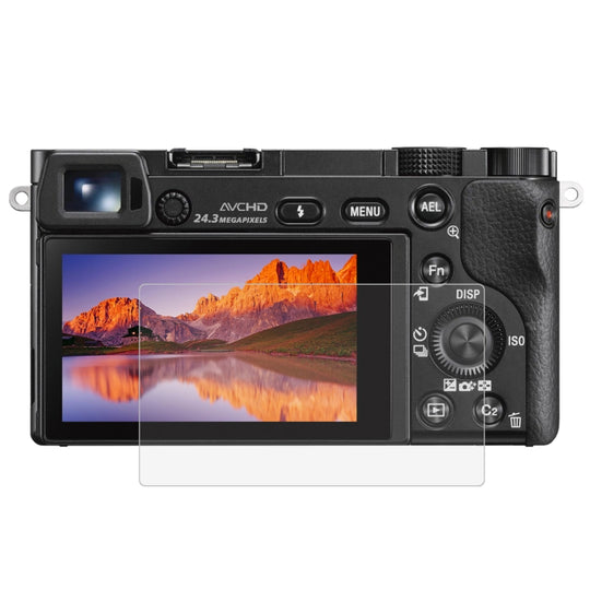 Film en verre trempé PULUZ 2.5D 9H pour Sony A6000, compatible avec Sony A5000 / A6400 / A6300 / A3000 / NEX-7/ NEX-6 / NEX-5N / NEX-3N / NEX5C / NEX-C3 / NEX-5T / H400, Panasonic W850K, Olympus TG850/TG860/TG870 PM2/EPL5/EPL6